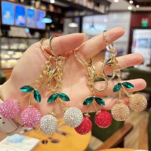 Gorgeous Cherry Feminine Keycharm