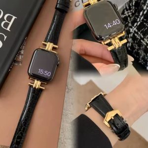 Pure cow skin hide bracelet unisex leather strap